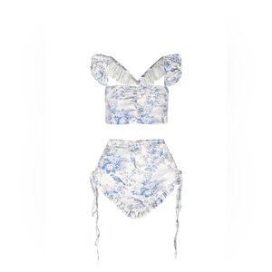 The Cannes Ruffle Bikini SET 💙